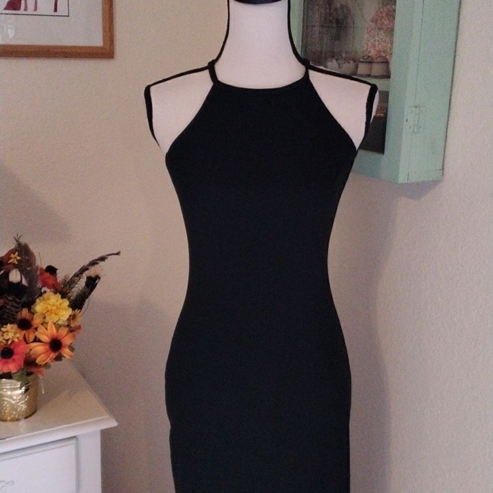 Vintage Formula X Classic Black Dress - Picture 2 of 8